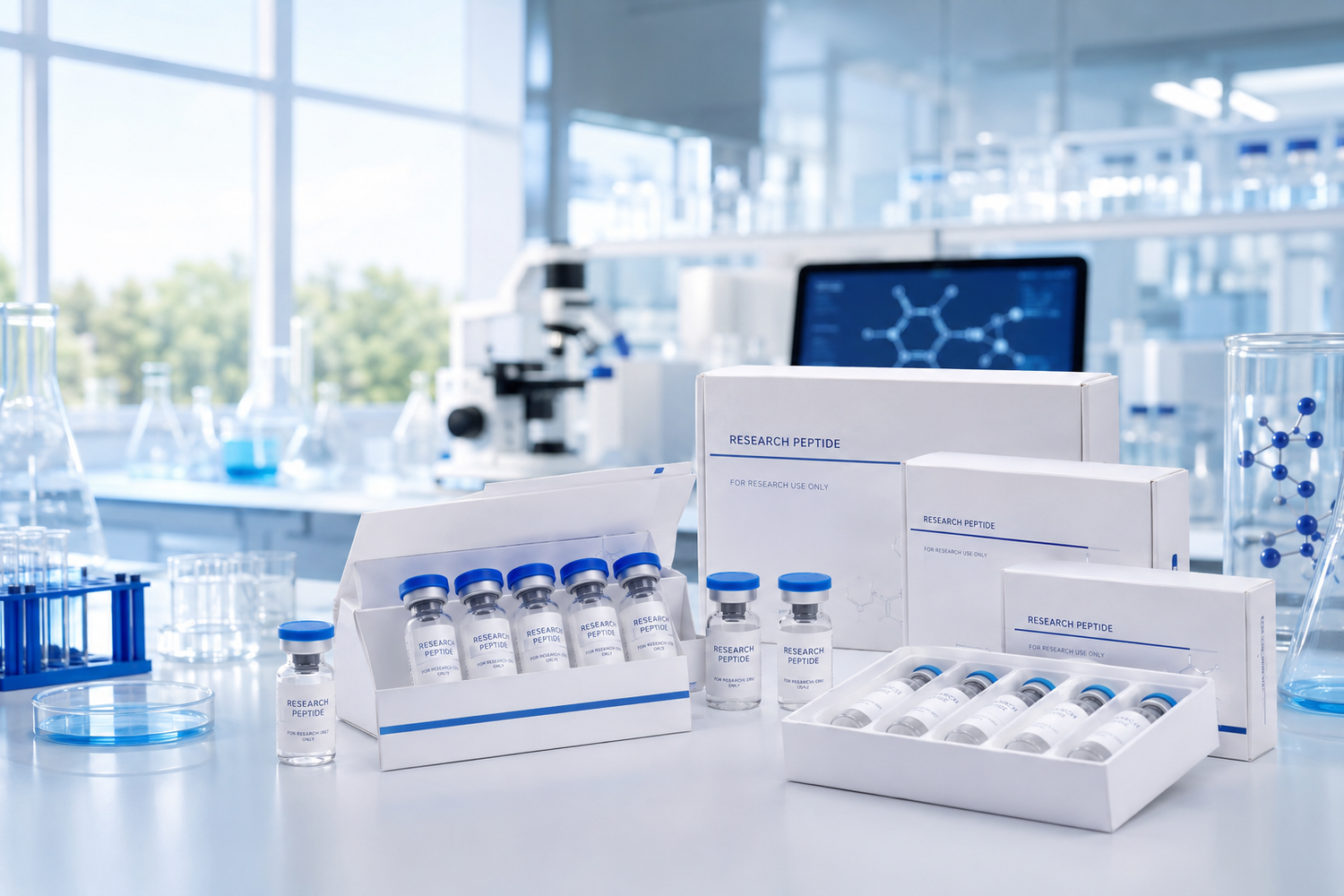 Professional Research Peptide Supply for Global B2B Partners