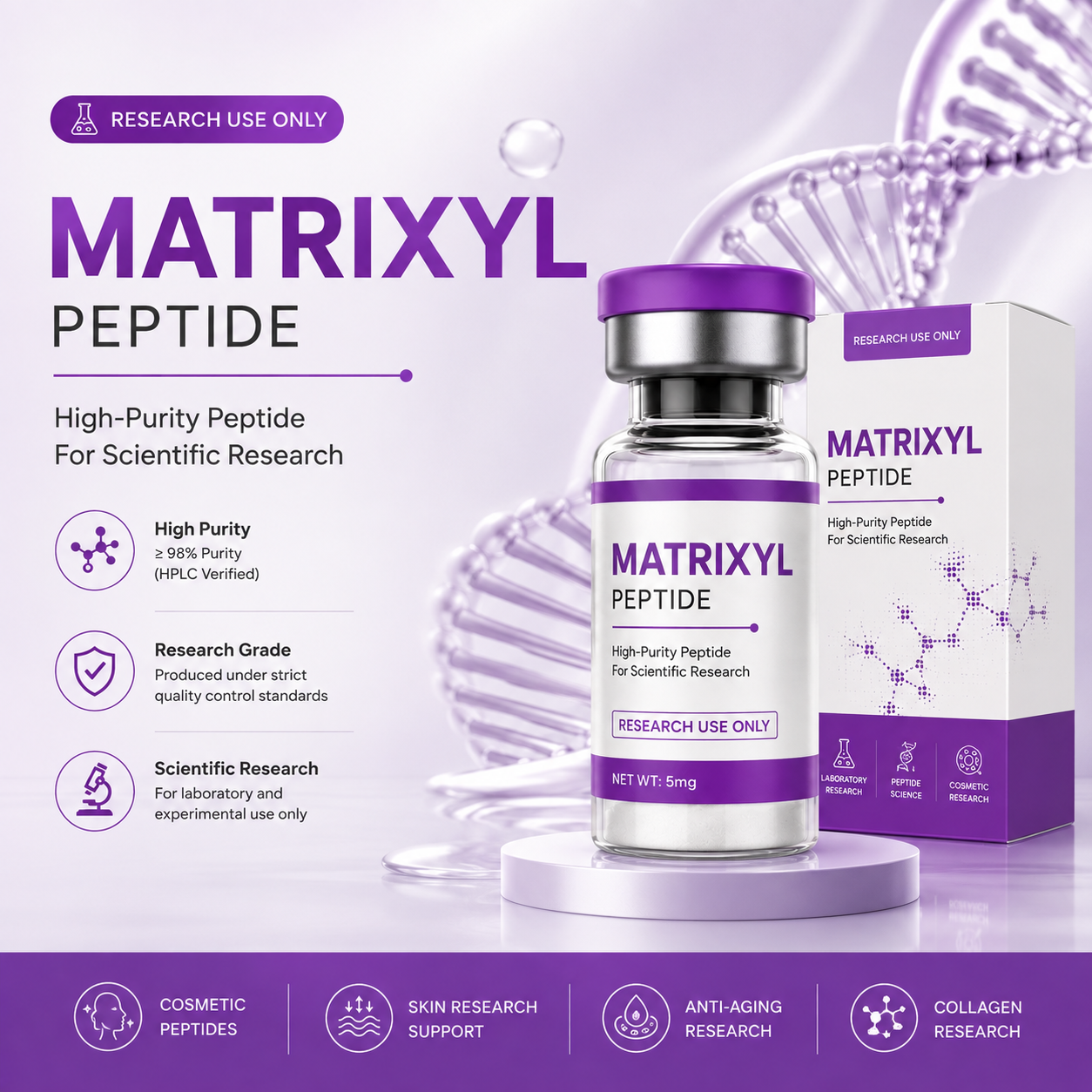 Matrixyl - Research Peptide