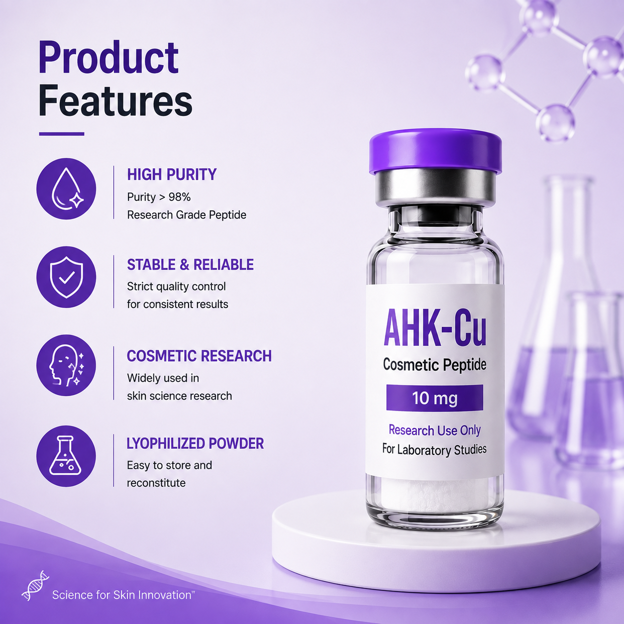 AHK-Cu  - Research Peptide