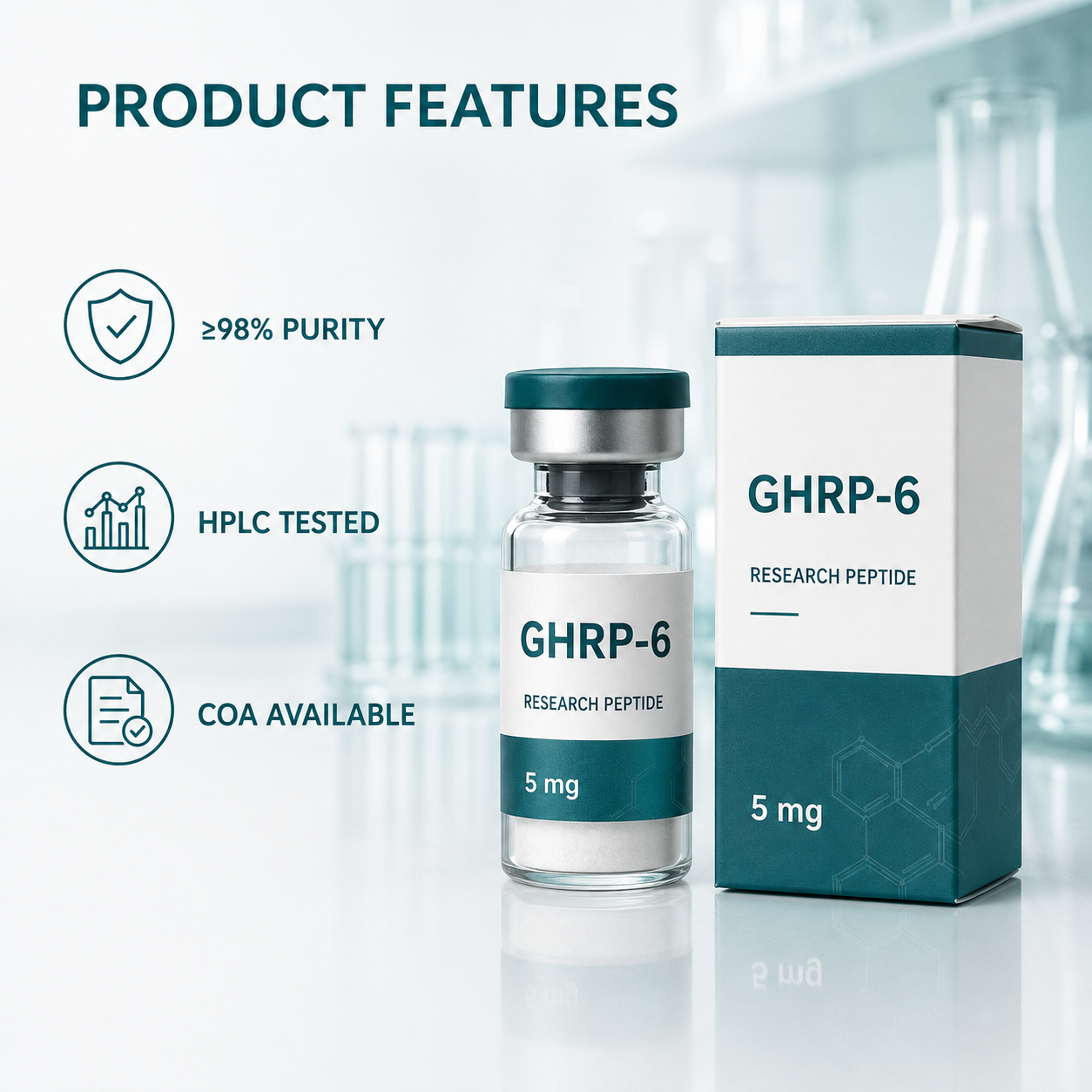 GHRP-6 – Research Peptide