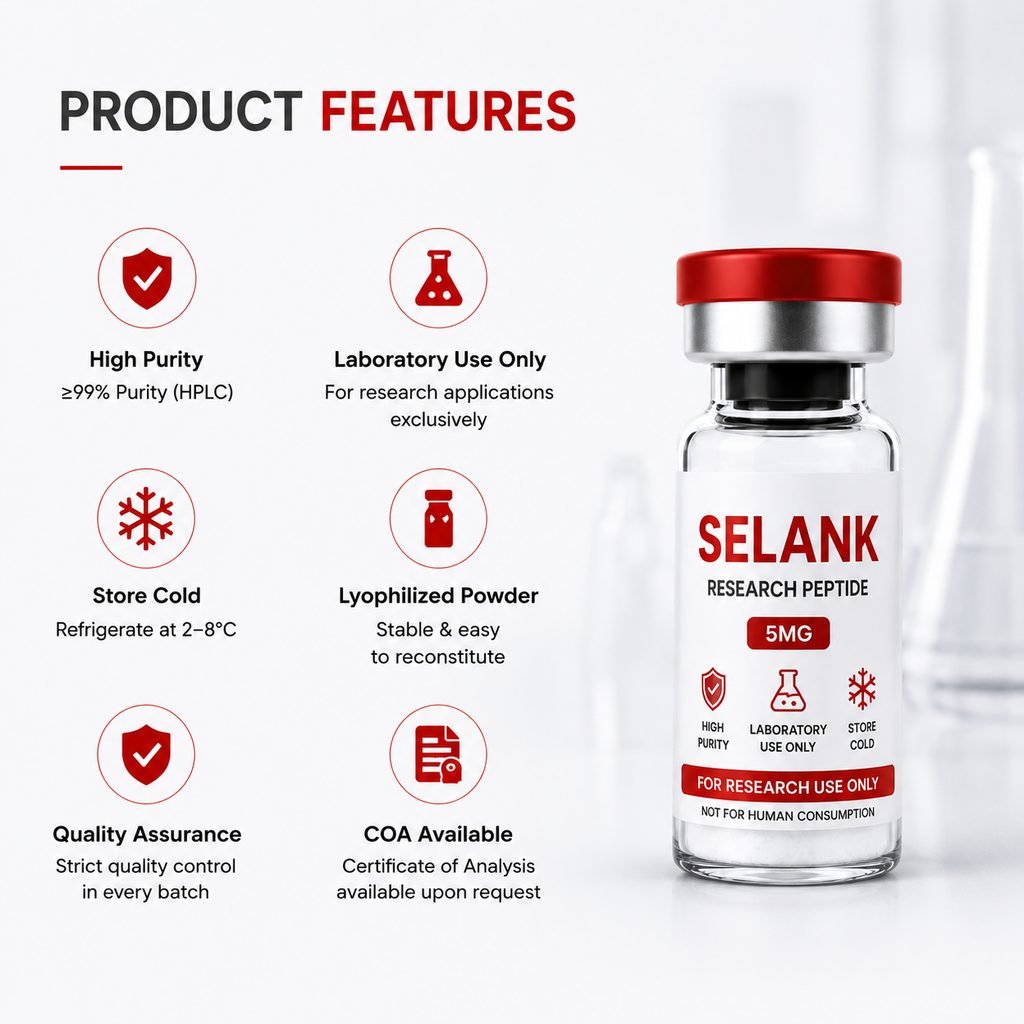 Selank – Research Peptide