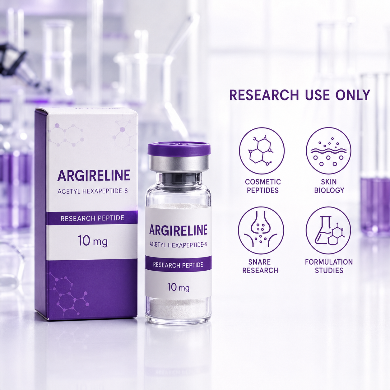 Argireline (Acetyl Hexapeptide-8) – Research Peptide