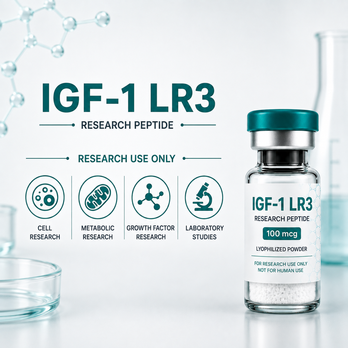 IGF-1 LR3 – Research Peptide