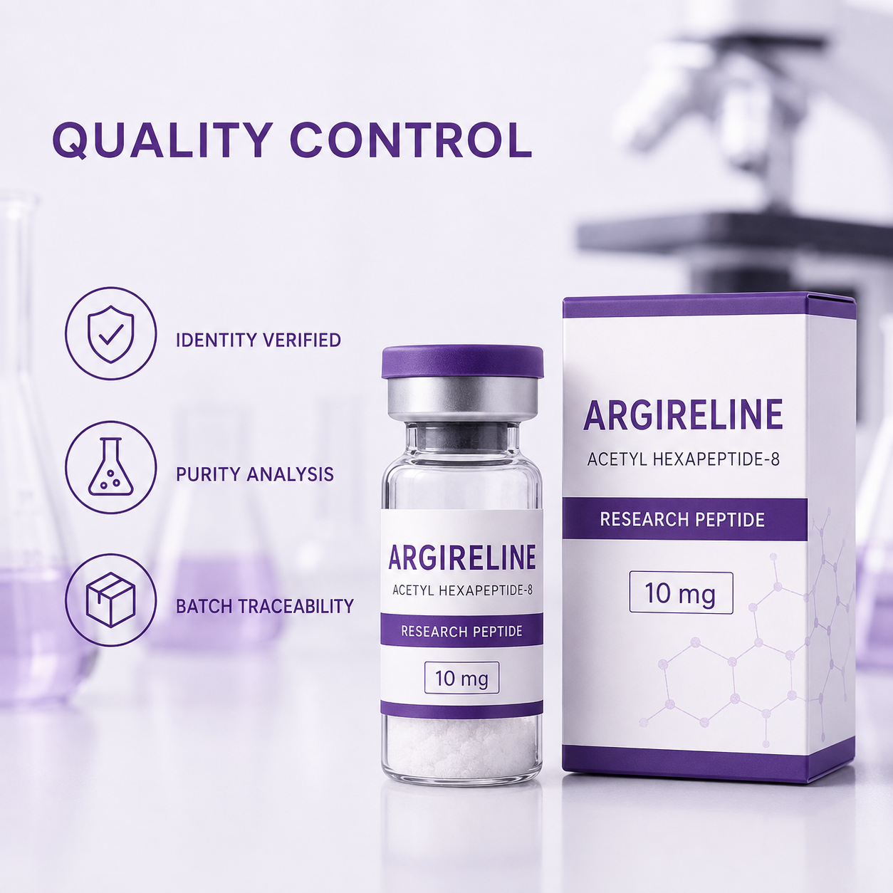 Argireline (Acetyl Hexapeptide-8) – Research Peptide
