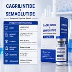 Cagrilintide + Semaglutide (5 mg + 5 mg) – Research Peptide Blend
