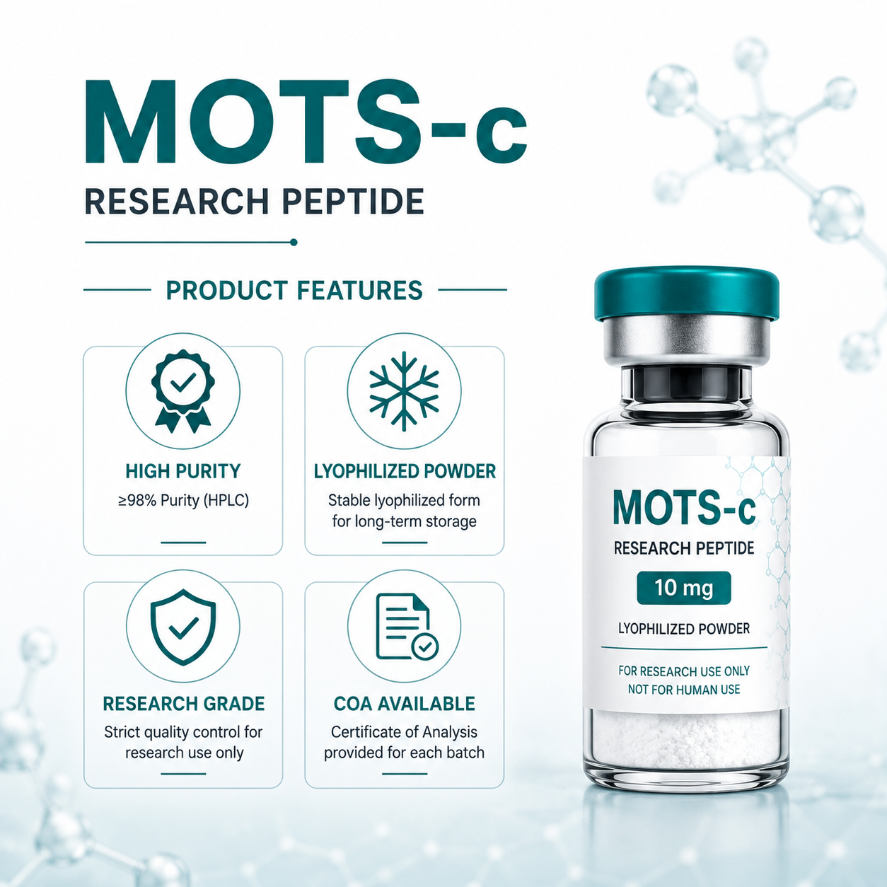 MOTS-c - Research Peptide