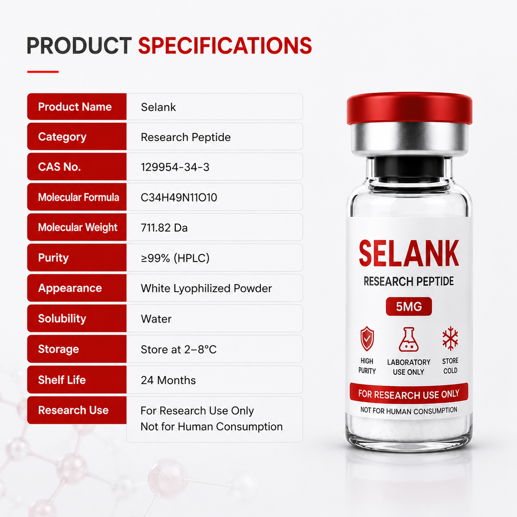 Selank – Research Peptide