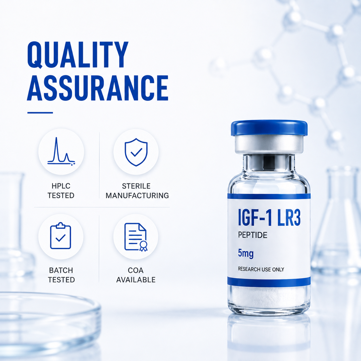 IGF-1 LR3 – Research Peptide
