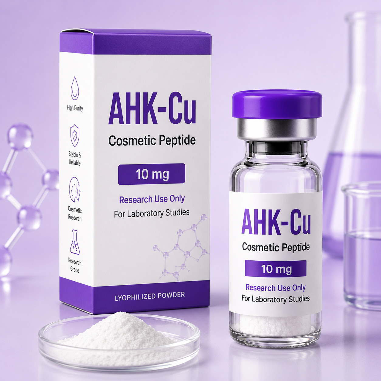 AHK-Cu  - Research Peptide