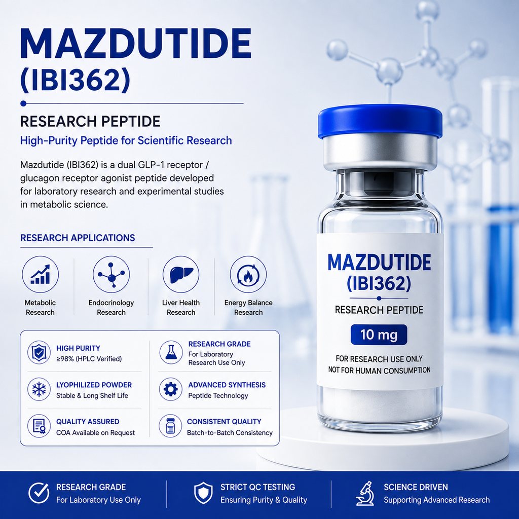Mazdutide (IBI362) – Research Peptide