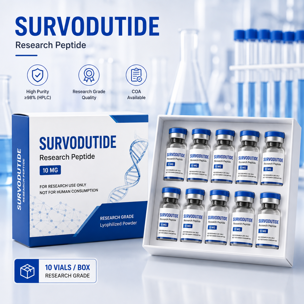 Survodutide – Research Peptide
