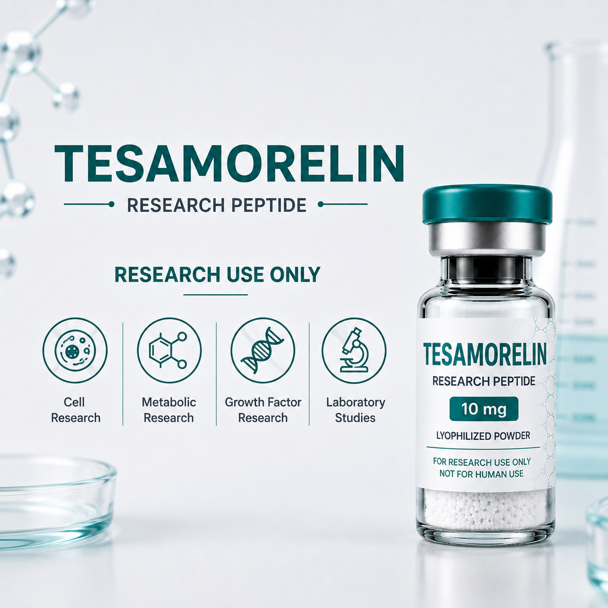 Tesamorelin – Research Peptide