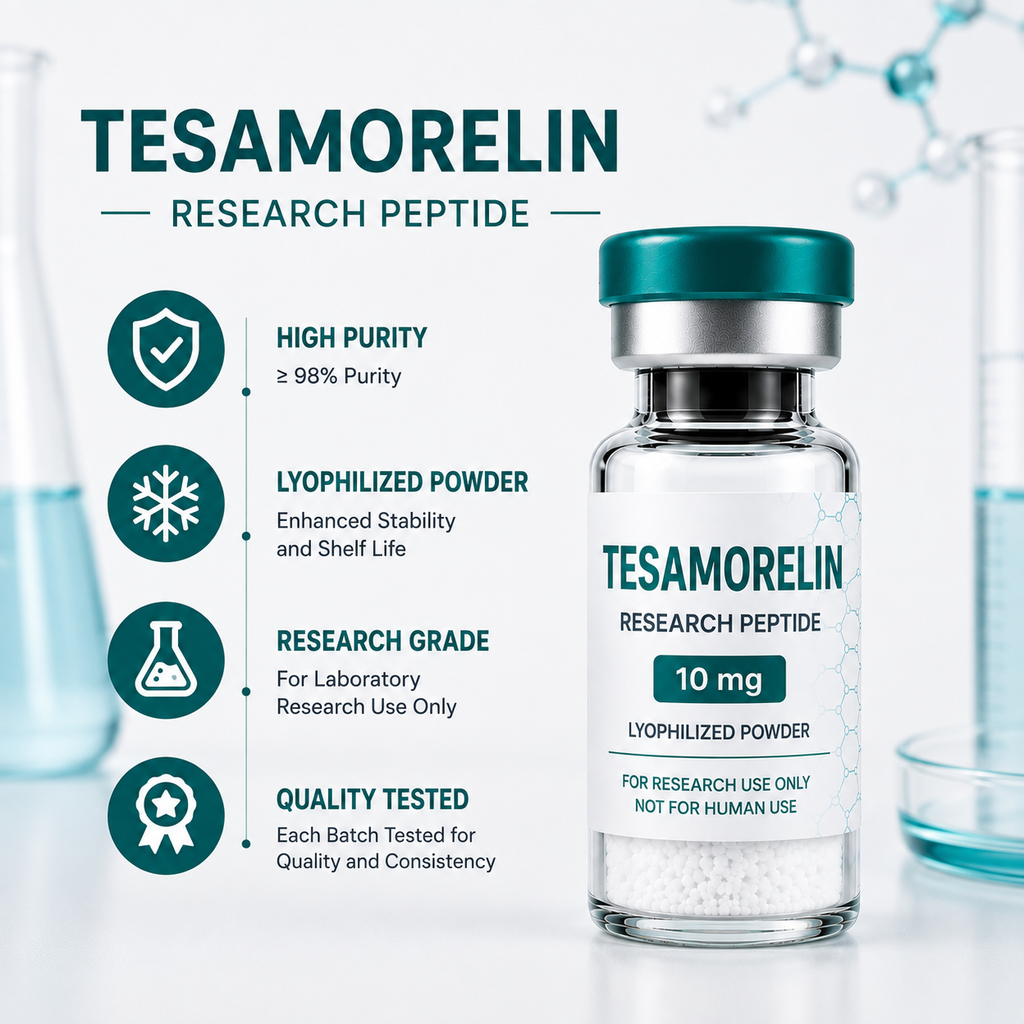 Tesamorelin – Research Peptide