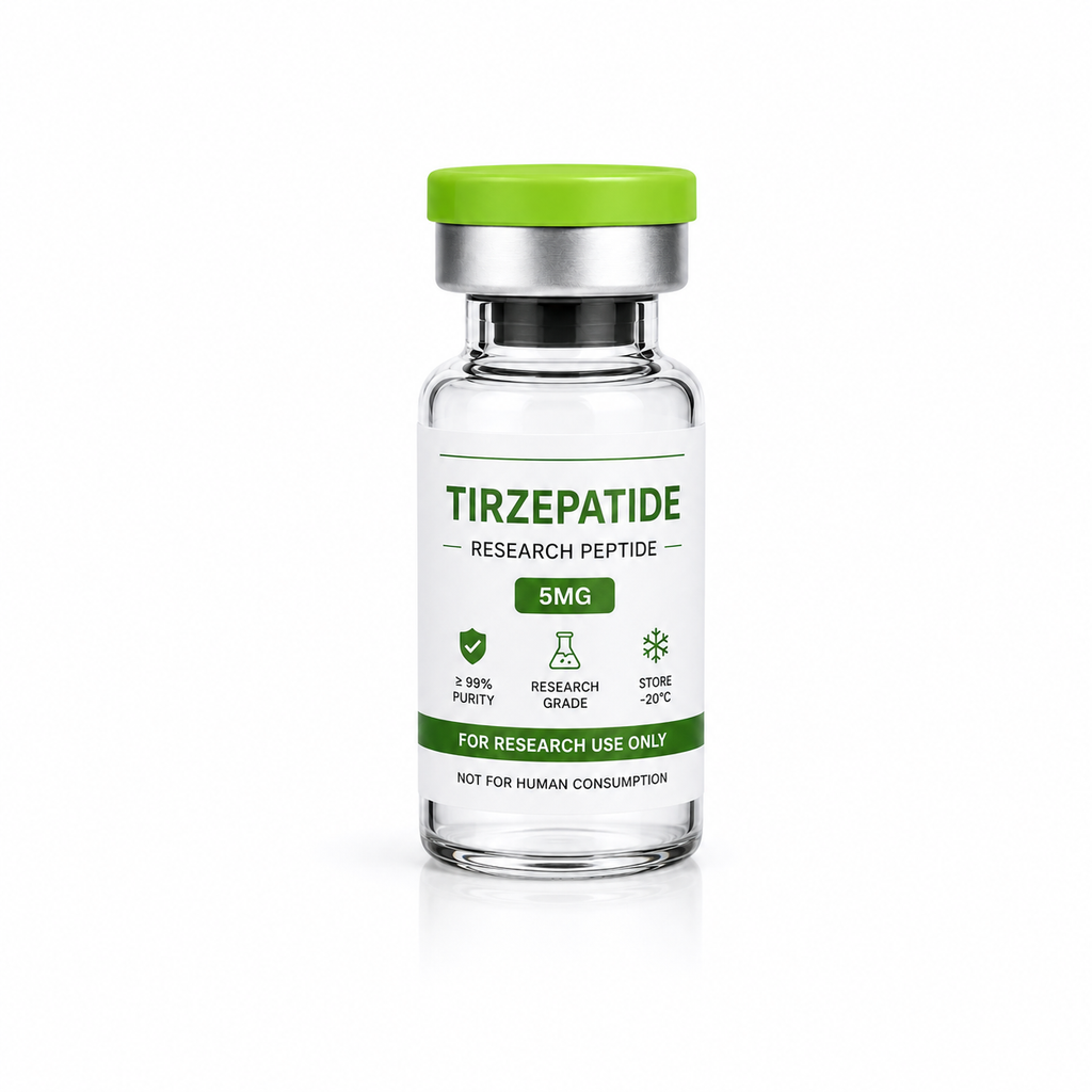 Tirzepatide research material 5 mg single vial